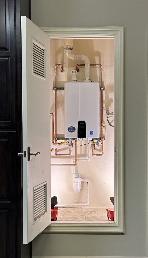 Navien tankless water heater installation and service in North San Diego County