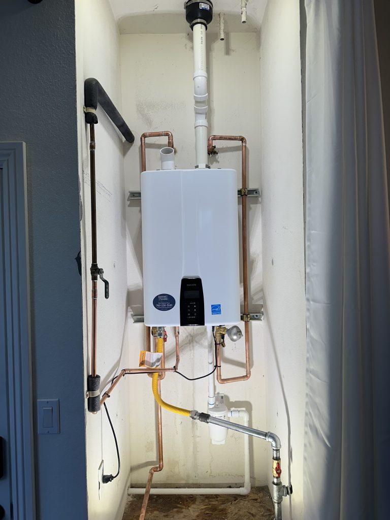 Navien tankless water heater service and repair in Vista CA